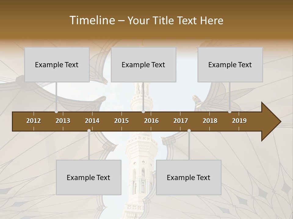 Detail Arch Pray PowerPoint Template