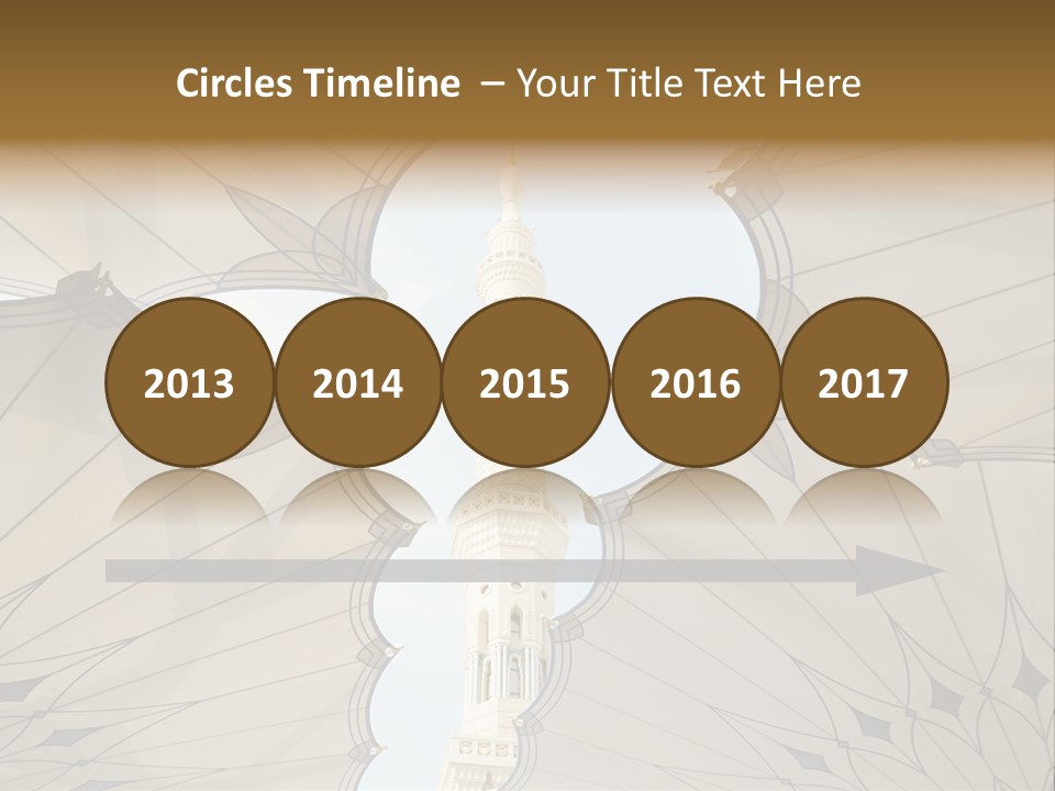 Detail Arch Pray PowerPoint Template