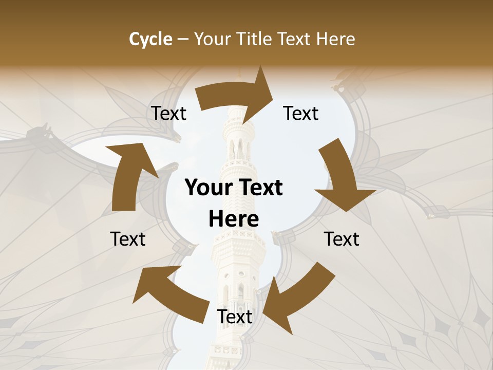 Detail Arch Pray PowerPoint Template