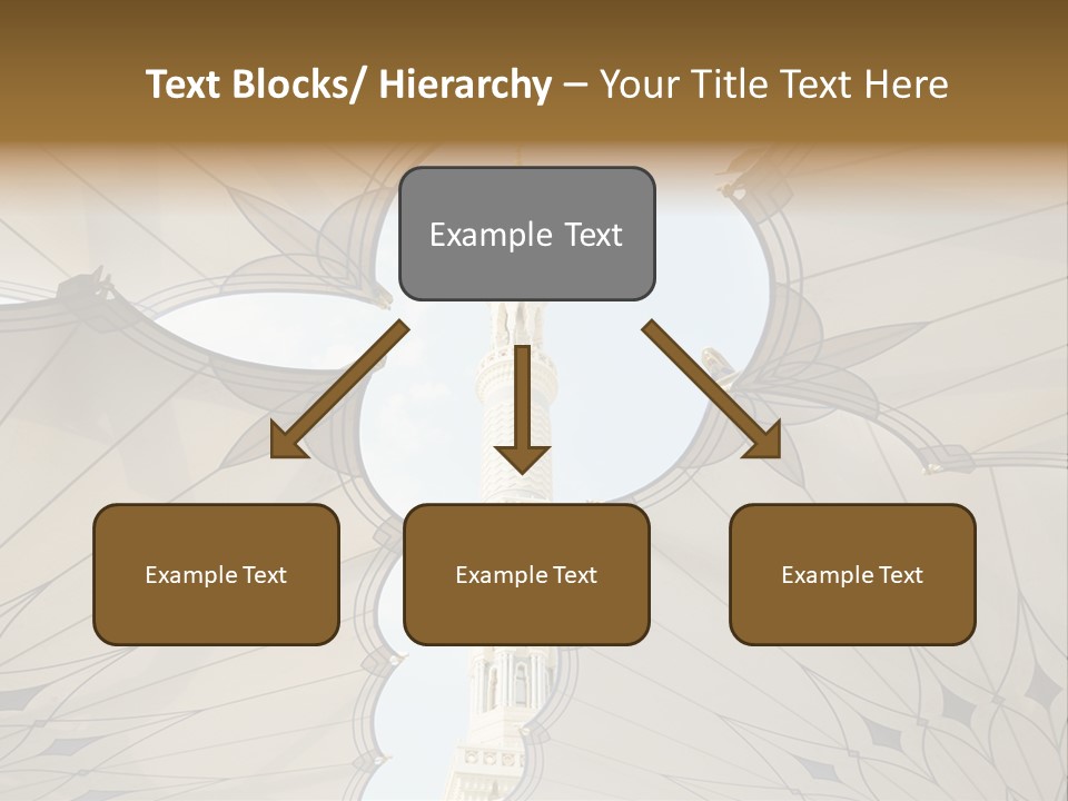 Detail Arch Pray PowerPoint Template