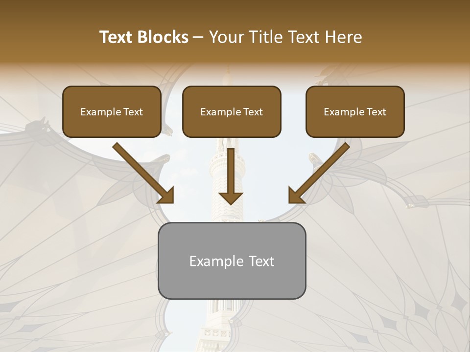 Detail Arch Pray PowerPoint Template