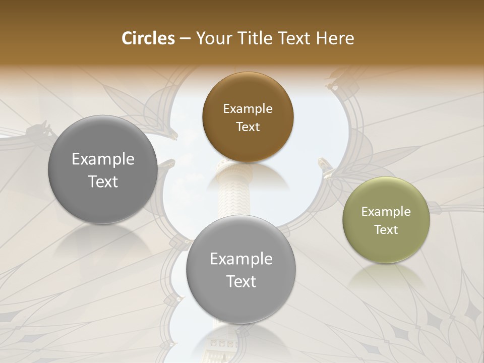 Detail Arch Pray PowerPoint Template