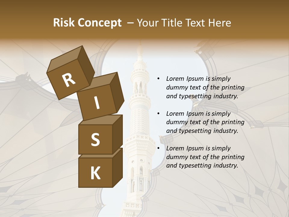 Detail Arch Pray PowerPoint Template