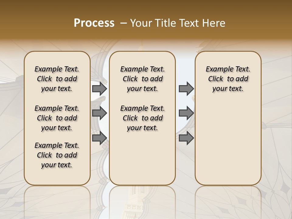 Detail Arch Pray PowerPoint Template