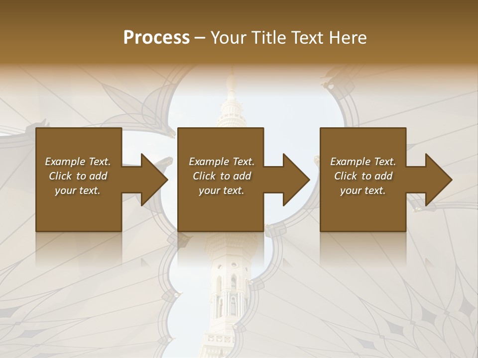 Detail Arch Pray PowerPoint Template