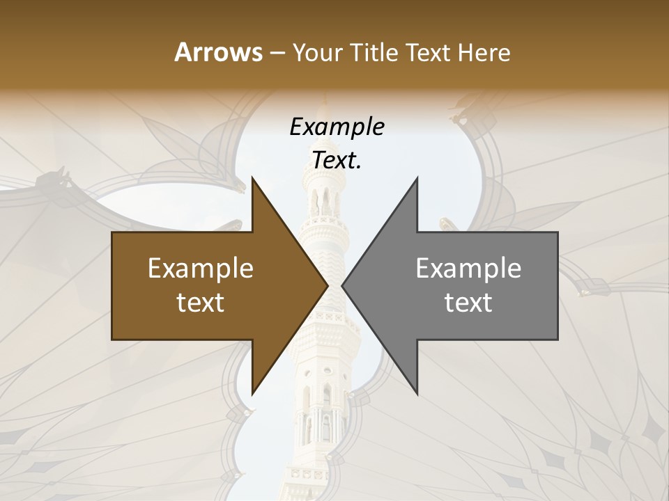 Detail Arch Pray PowerPoint Template