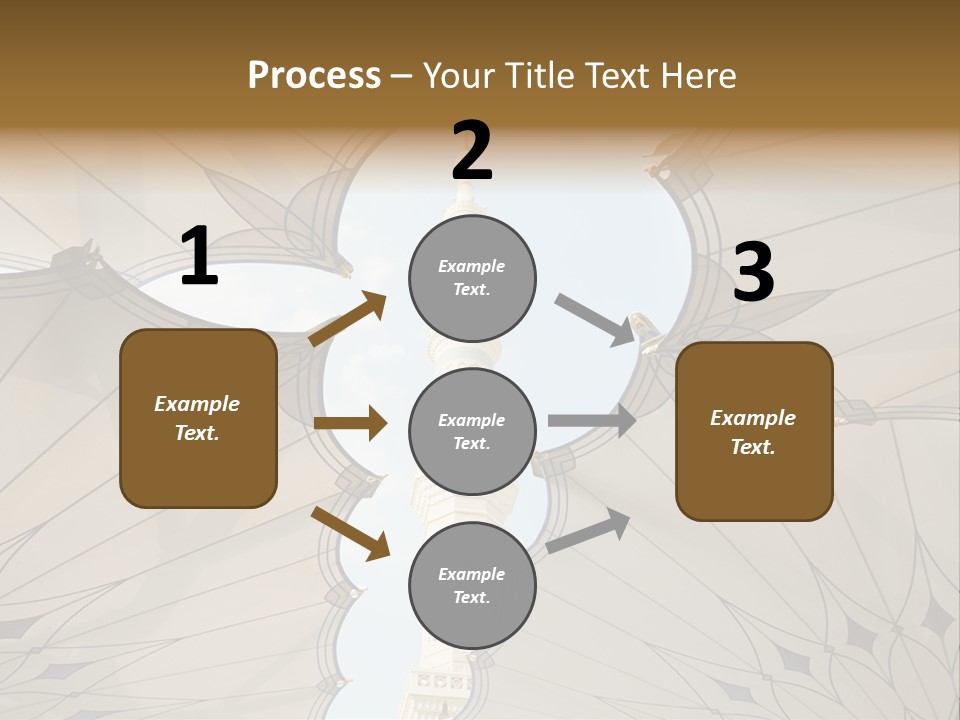 Detail Arch Pray PowerPoint Template
