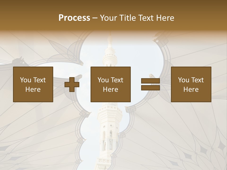 Detail Arch Pray PowerPoint Template