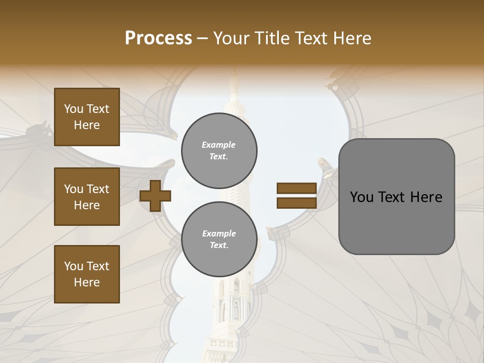 Detail Arch Pray PowerPoint Template