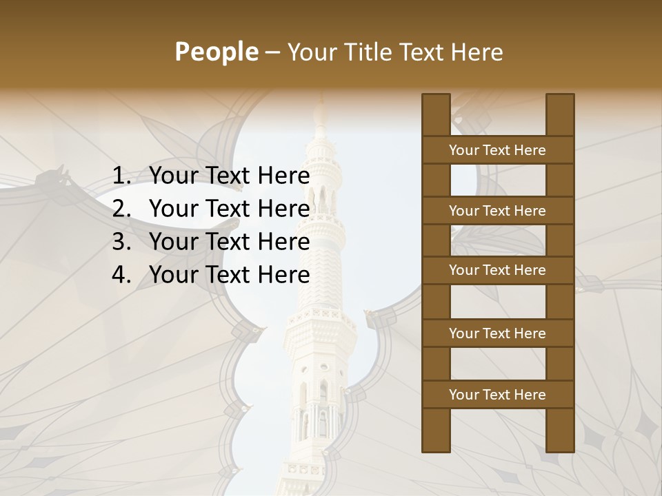 Detail Arch Pray PowerPoint Template