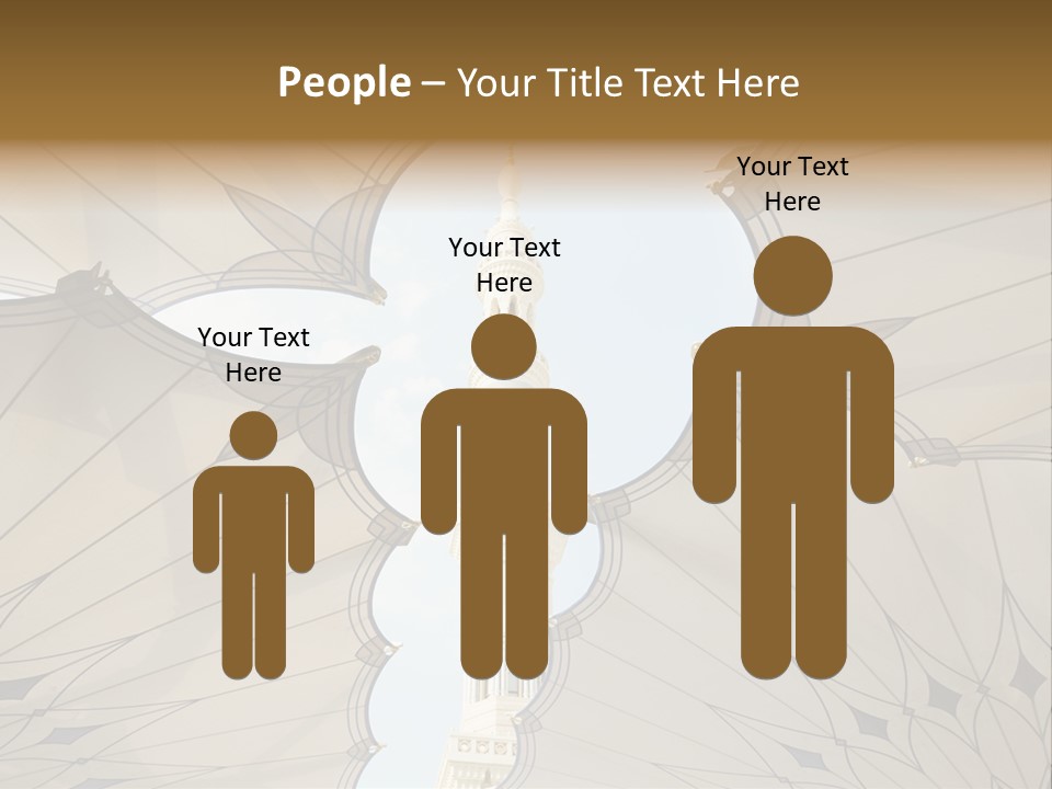 Detail Arch Pray PowerPoint Template