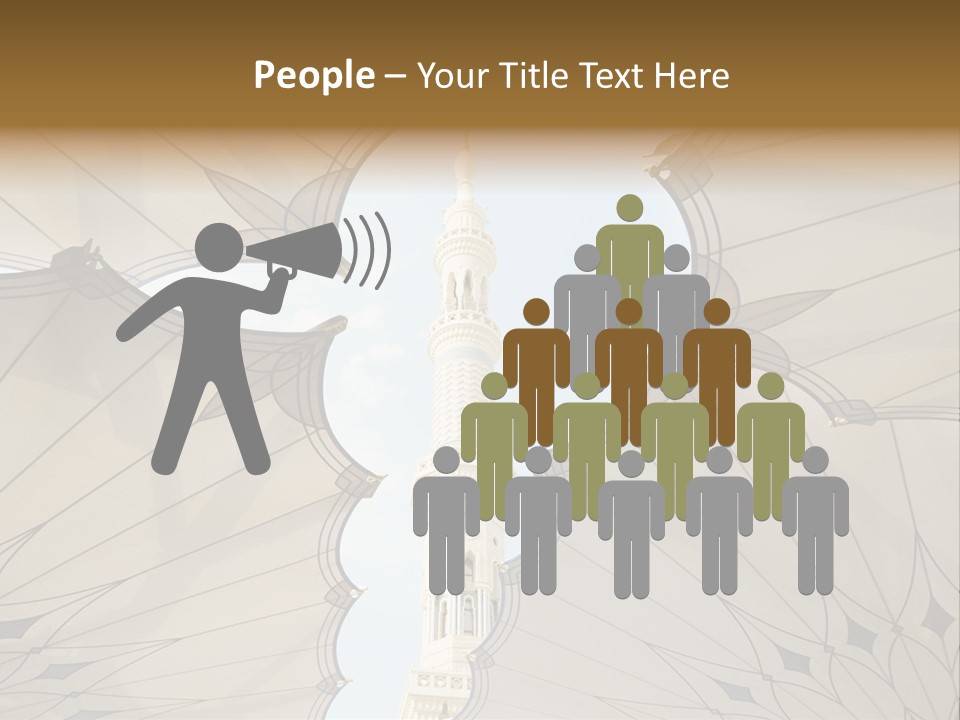 Detail Arch Pray PowerPoint Template