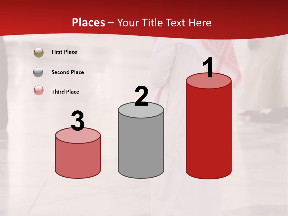 Arab Mosque Saff PowerPoint Template