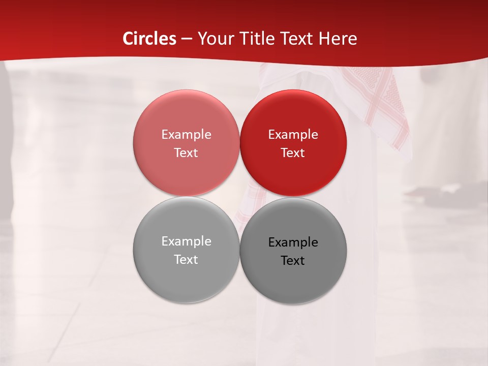 Arab Mosque Saff PowerPoint Template