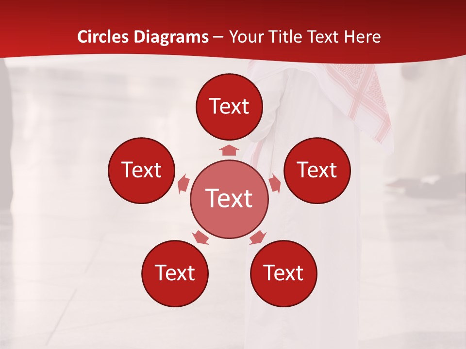 Arab Mosque Saff PowerPoint Template