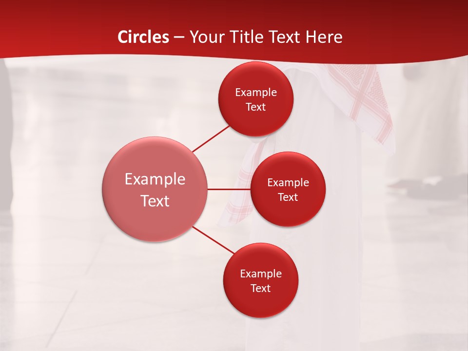 Arab Mosque Saff PowerPoint Template