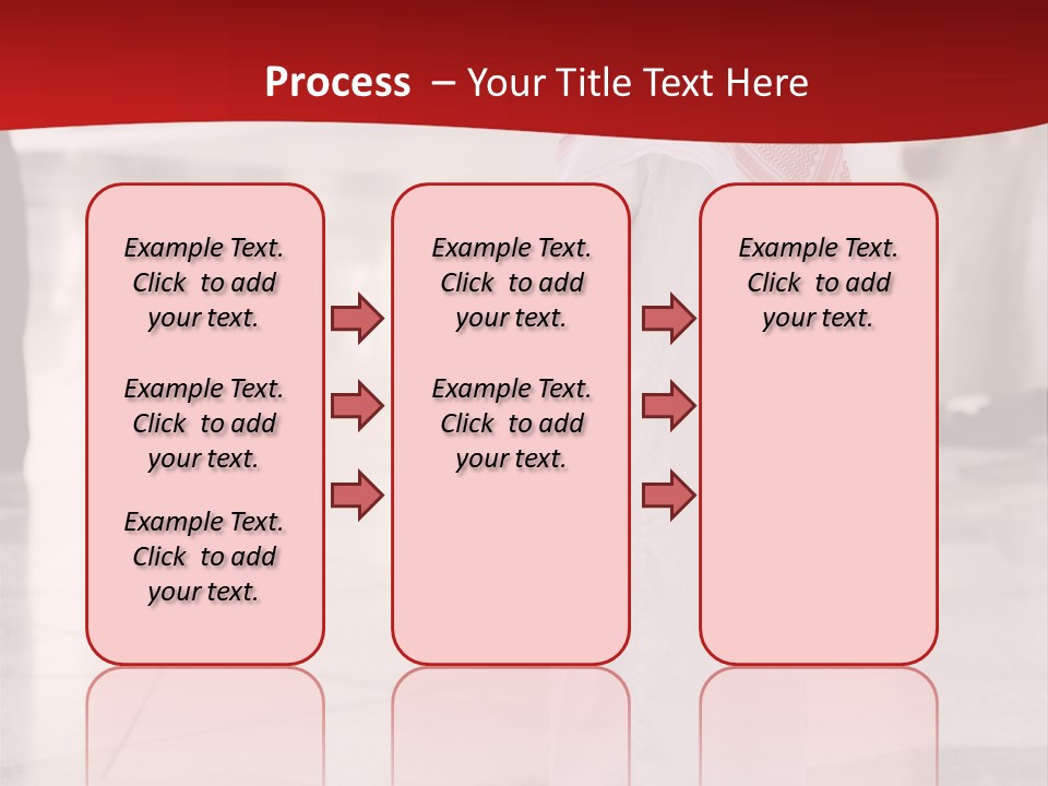 Arab Mosque Saff PowerPoint Template
