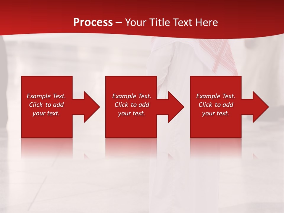 Arab Mosque Saff PowerPoint Template