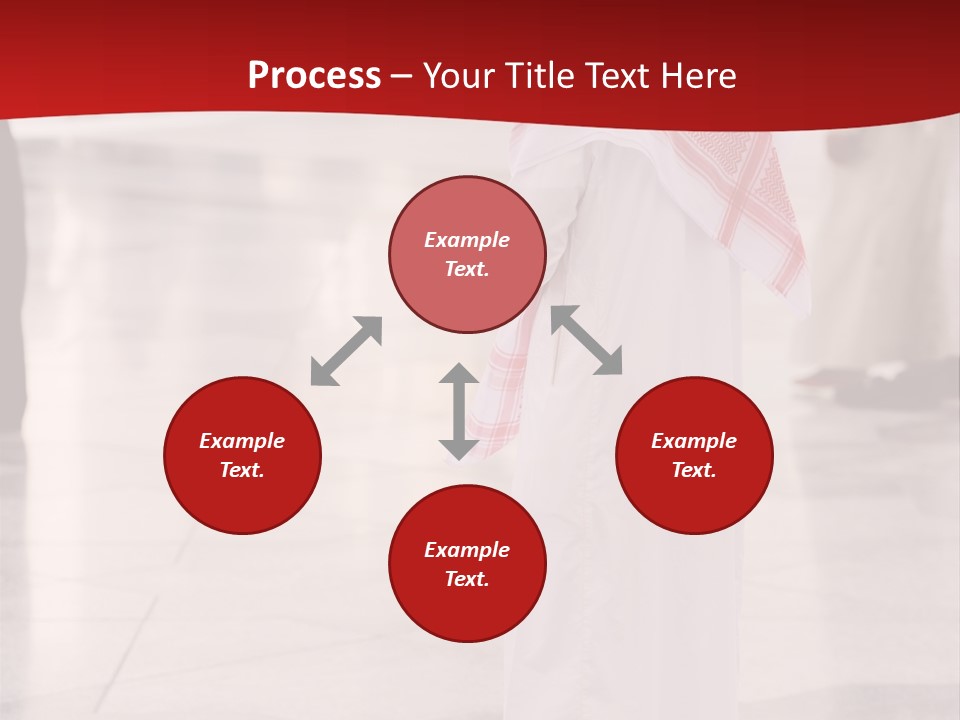 Arab Mosque Saff PowerPoint Template