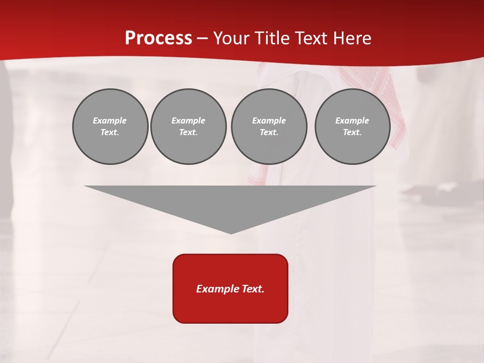 Arab Mosque Saff PowerPoint Template