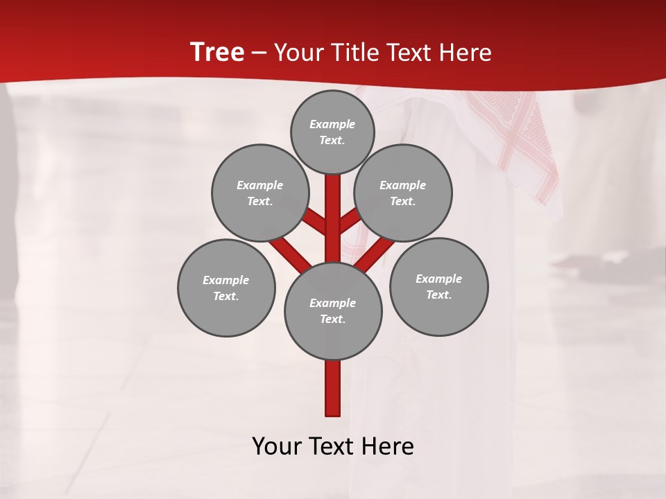 Arab Mosque Saff PowerPoint Template