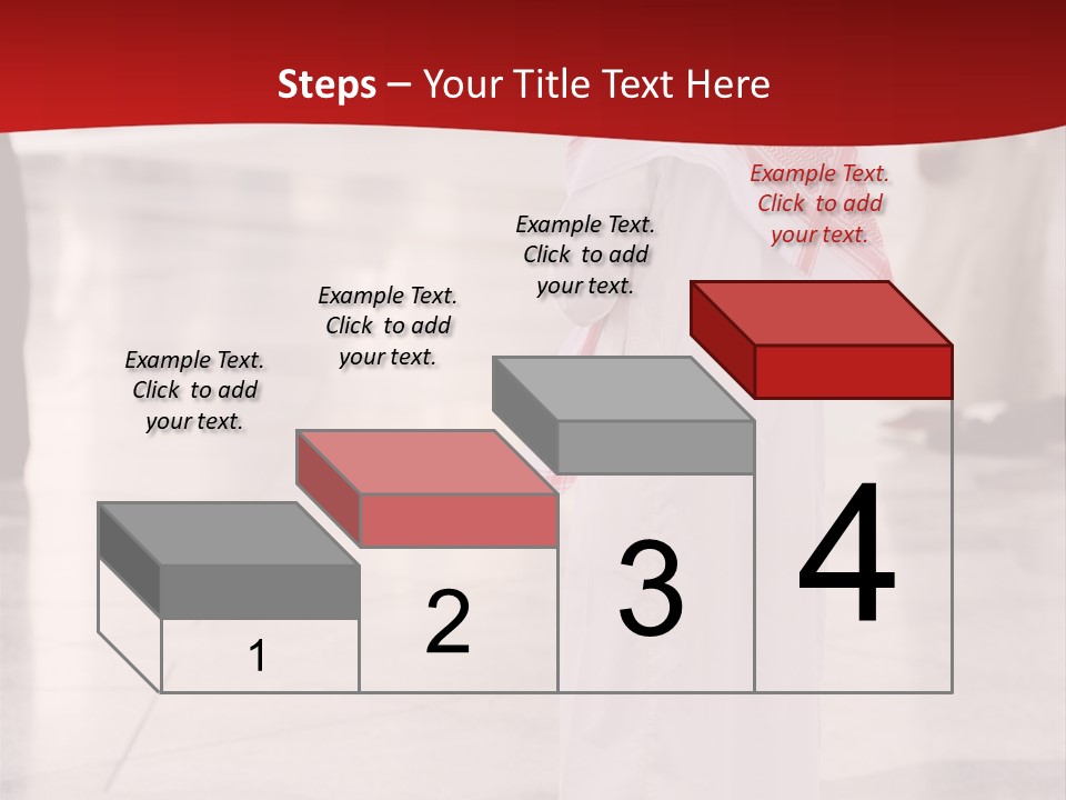 Arab Mosque Saff PowerPoint Template
