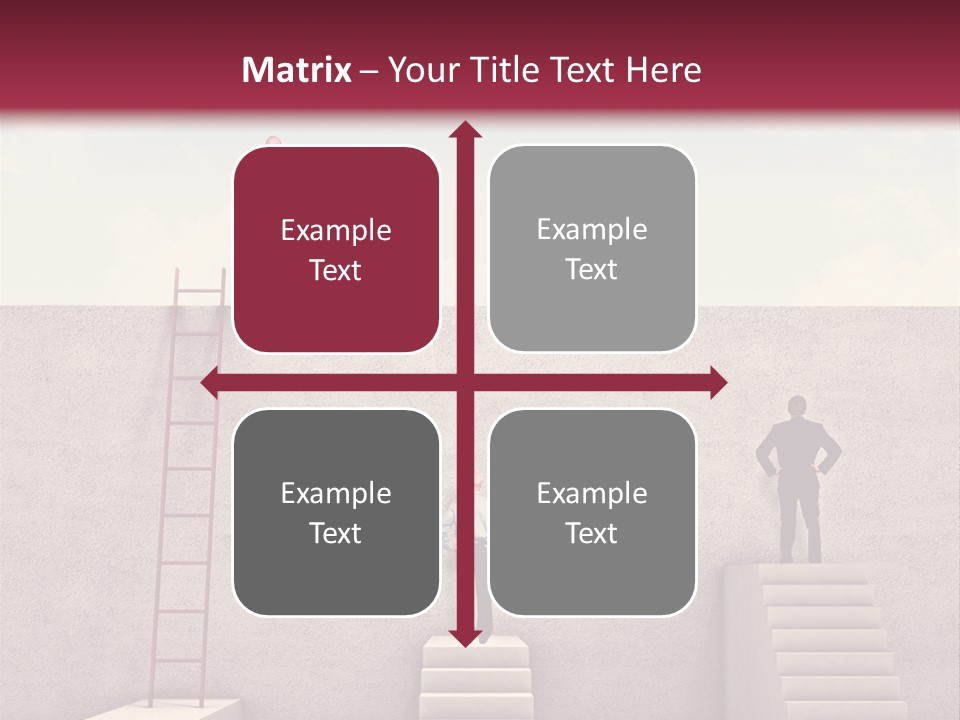 Look Man Sky PowerPoint Template