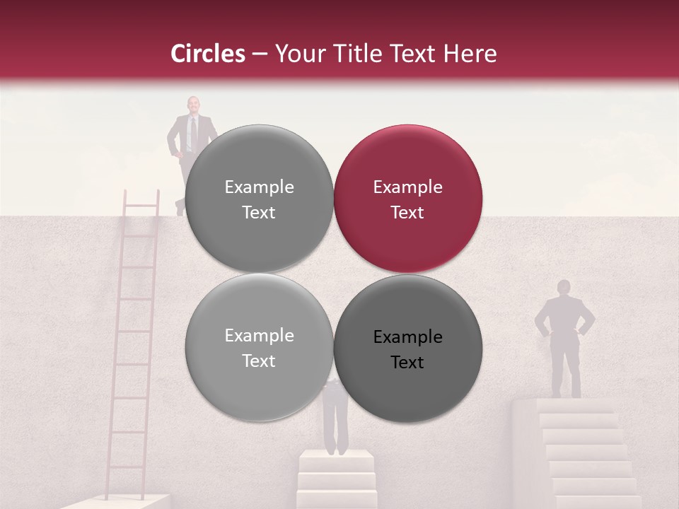 Look Man Sky PowerPoint Template