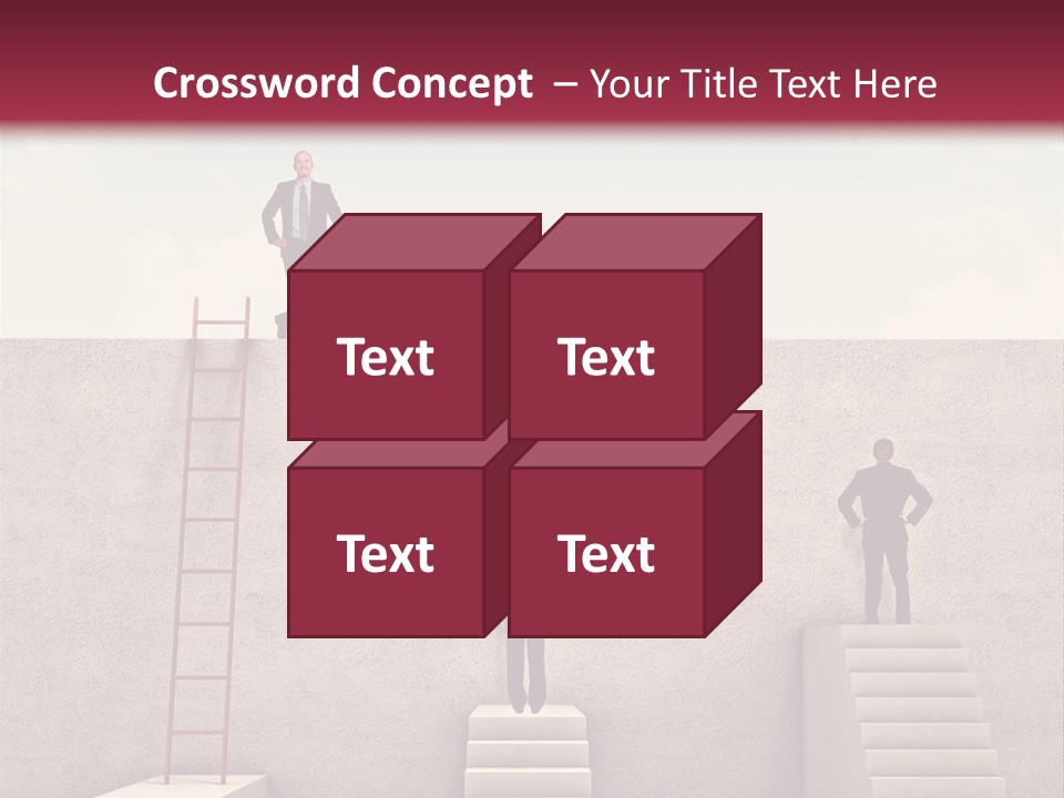 Look Man Sky PowerPoint Template