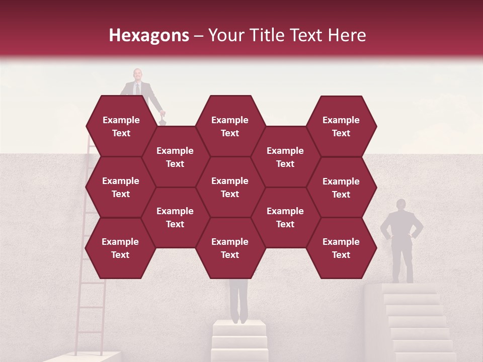 Look Man Sky PowerPoint Template