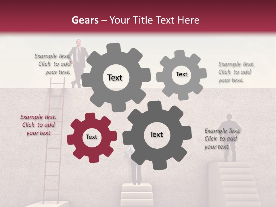 Look Man Sky PowerPoint Template