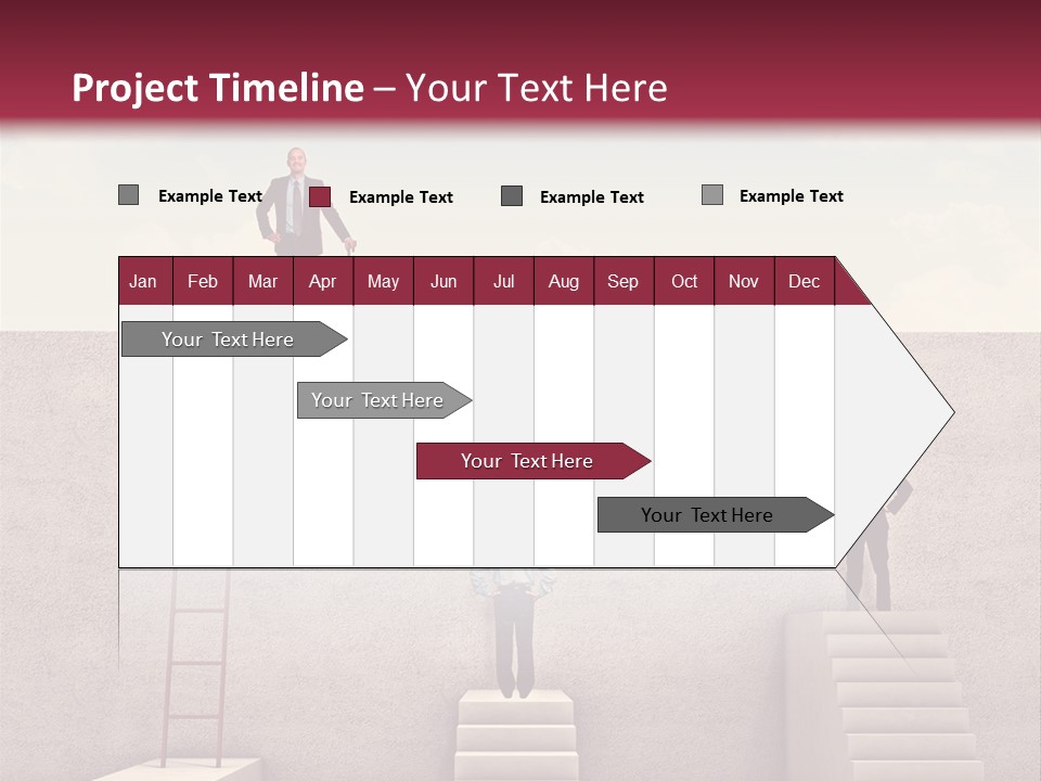 Look Man Sky PowerPoint Template