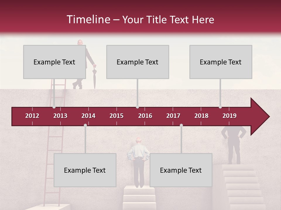 Look Man Sky PowerPoint Template