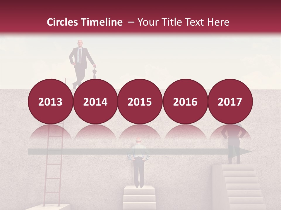 Look Man Sky PowerPoint Template