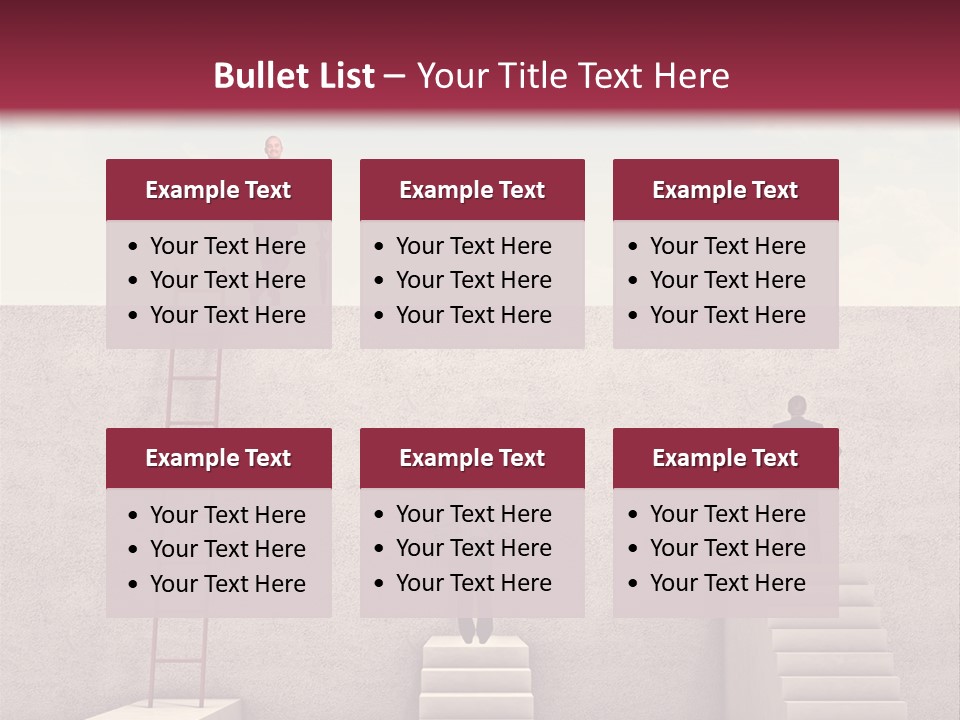 Look Man Sky PowerPoint Template