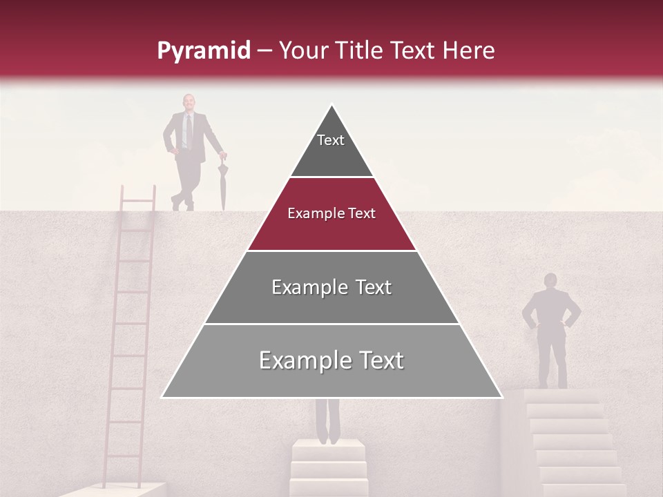 Look Man Sky PowerPoint Template