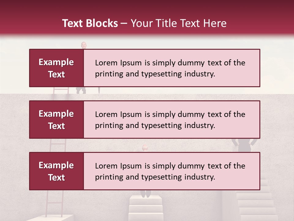 Look Man Sky PowerPoint Template