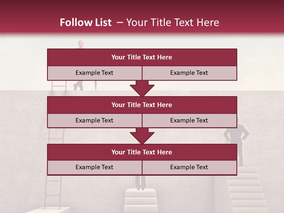 Look Man Sky PowerPoint Template