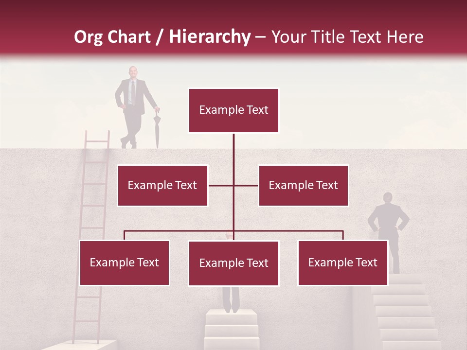 Look Man Sky PowerPoint Template