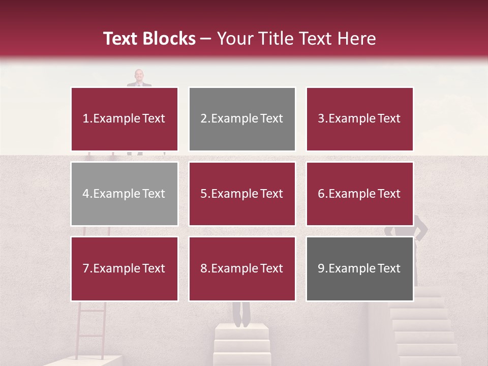 Look Man Sky PowerPoint Template