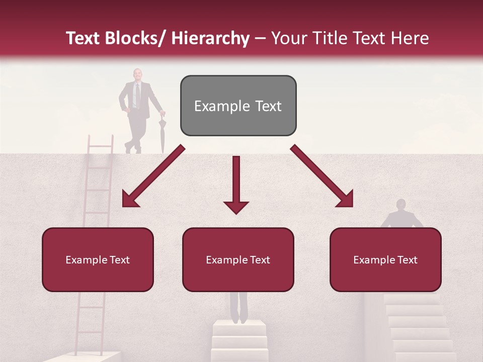 Look Man Sky PowerPoint Template