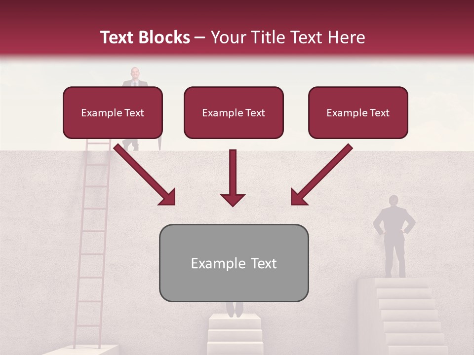 Look Man Sky PowerPoint Template