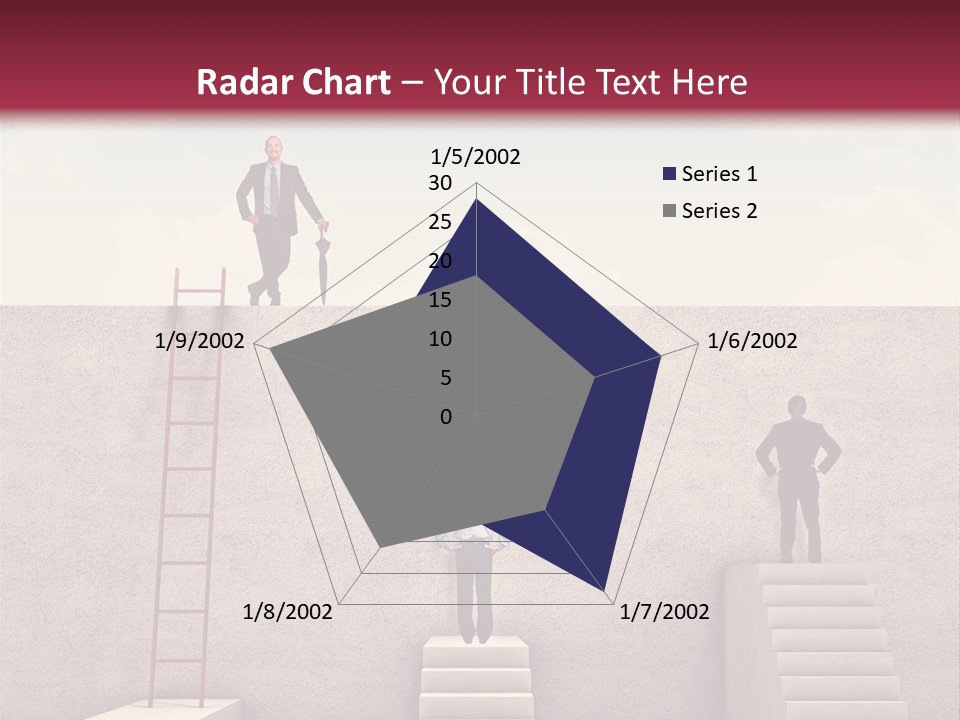Look Man Sky PowerPoint Template