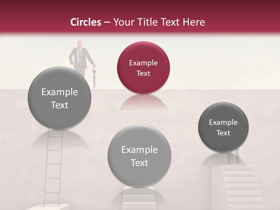 Look Man Sky PowerPoint Template