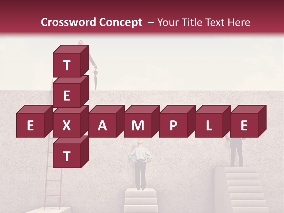 Look Man Sky PowerPoint Template