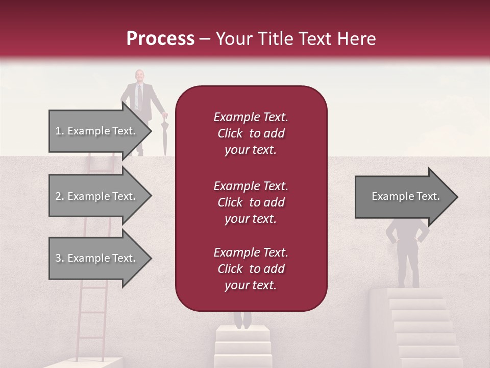 Look Man Sky PowerPoint Template