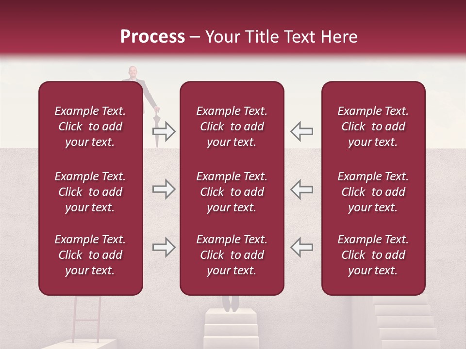 Look Man Sky PowerPoint Template