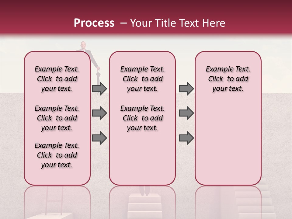 Look Man Sky PowerPoint Template