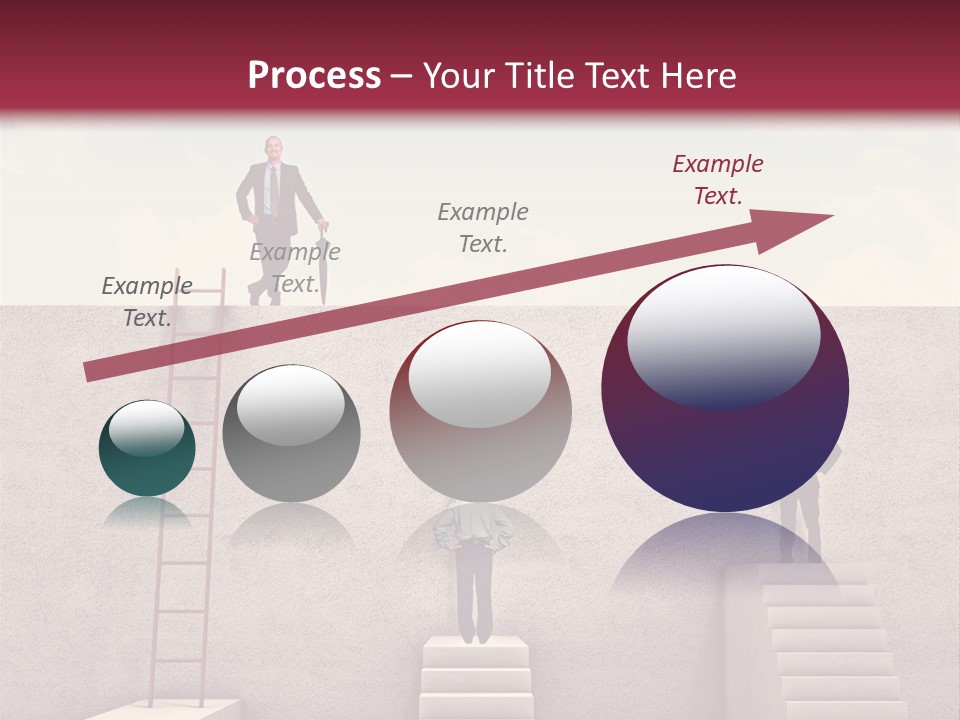 Look Man Sky PowerPoint Template