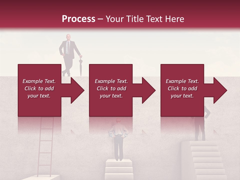 Look Man Sky PowerPoint Template